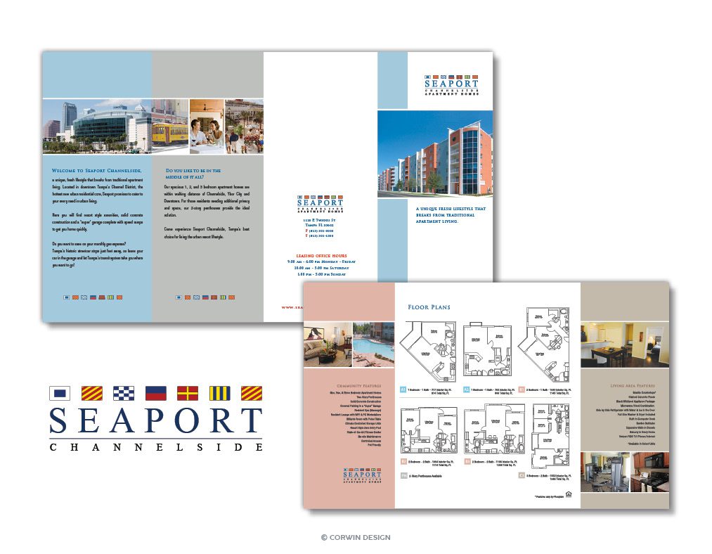 Apartment Floorplan Brochure